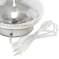 thumbnail image 2 of Lalia Home Glass Dollop Table Lamp with White Fabric Shade&amp;#44; Mercury, 2 of 4
