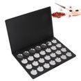thumbnail image 3 of Paleta de Sombras de ojos vacías magnético, Paleta magnética estable de bricolaje portátil resistente al desgaste para lápiz labial de rubor para el hogar, 3 of 7