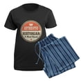thumbnail image 5 of CafePress - Historian Vintage Women's Dark Pajamas - Women's Short Sleeve Print T-Shirt and Pants Dark Cotton Pajama Set, 5 of 7