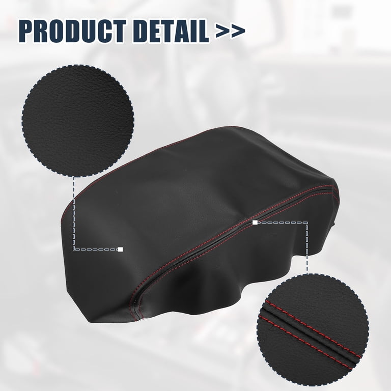 2017 Nissan Maxima Grille Black Leather Center Console Armrest Cover For 2009-2014 Nissan Maxima & 2013-2018 Altima Nissan Sentra Center Console - Foto 10