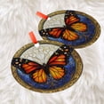 thumbnail image 3 of Regal Majesty Butterfly Ornament Suncatcher Window Hangings Birthday Gift for Mom Grandma Teacher Women Friend Memorial Hook, 2025, 2025, Holiday Decoration, Seasonal Keepsake,, 3 of 5