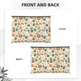 thumbnail image 2 of Rocae Lemon Fruits Vegetables for Cosmetic Bags for Women Paper Reusable Cosmetic Bag Travel Toiletry Organizer Capacity Multipurpose Zipper Pouch, 2 of 8