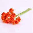 thumbnail image 3 of Ipopu 12Pcs 15.35" Artificial Camellia Bouquets – Home, Living Room, Table Decor, 3 of 5