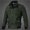 Green, variant on Men's Outerwear Jacket Casual Standing Collar, Spring and Autumn Outdoor Casual Outerwear