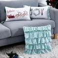 thumbnail image 6 of Southshore Fine Living, Inc. Christmas Comforter w/ Pillow Shams & Throw Pillows, Wreath & Reindeer, 6 of 8