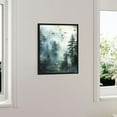 thumbnail image 3 of COMIO Framed Canvas Wall Art For Living Room Family Wall Decorations For Bedroom Wall Decor Foggy Forest Trees Landscape Paintings Room Pictures Artwork Home Decor Canvas Art Prints, 3 of 4