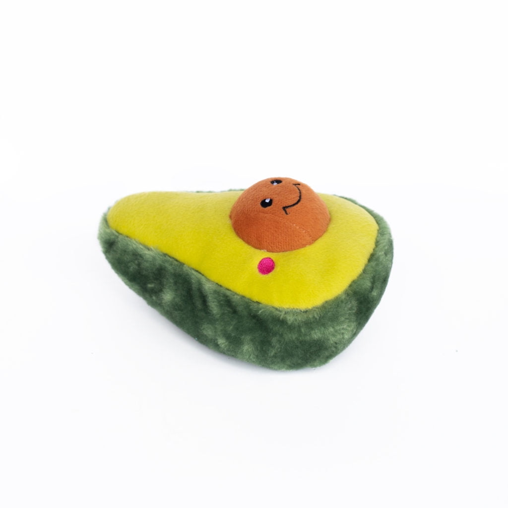 ZippyPaws Plush Dog Toy NomNomz - Avocado