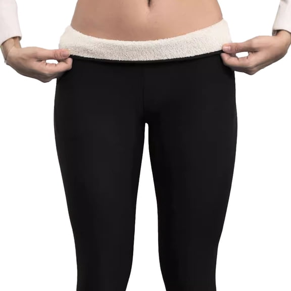 Thermal Leggings for Women Winter Warm Leggings High WaistedLined Thermal Tummy Control Comfortable Solid Color Pants Long Johns for Women Thermal