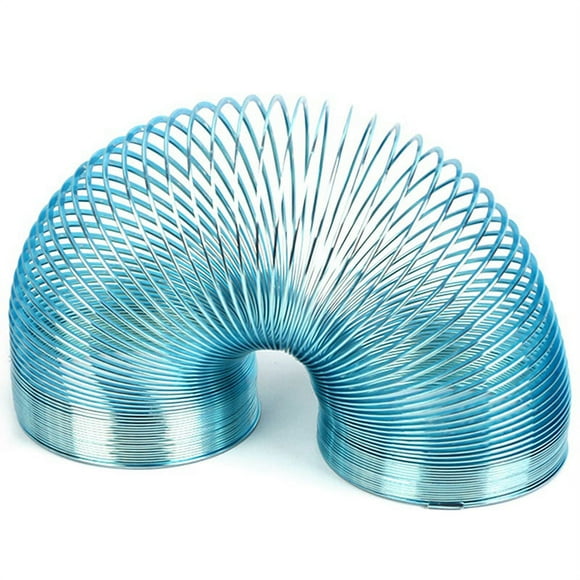 Juguete de Resorte de Resorte de Metal para Caminar Juguetes de Resorte de Bobina de Metal una Granel para Aliviar El EstréS de Fiesta Favor de Fiesta PequeñO, Azul