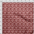 thumbnail image 4 of oneOone Cotton Cambric Red Fabric Galaxy Craft Projects Decor Fabric Printed By The Yard 42 Inch Wide, 4 of 4