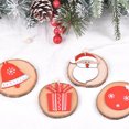 thumbnail image 3 of Bolas de Navidad exquisita campana pequeña vacaciones DIY adornos de Navidad delicado hermoso colgante superficie recubierta fiesta temática Kits de decoración para fiestas Bolsa de regalo Bearachild HA069475-01, 3 of 6