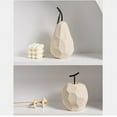 thumbnail image 7 of Nordic Sculpture Figurines for Interior Office Desk Accessories Home Decor Pear for Apple Ceramic Decor Abstract Fruit Ornaments (B5), 7 of 7
