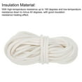 thumbnail image 5 of REGALWOVEN Silicone Foam Seal Strip, Long for Warehouse White 3.2mm x 5.5 Meter, 5 of 7