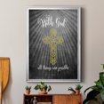 thumbnail image 6 of With God Gold Premium Classic Framed Print - Ready to Hang, 6 of 9
