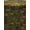 Green Brown Amber, Pattern 1, variant on ODIKA Rustic Cabin Wildlife Scene With Moose And Cloud Motif Vintage Flowing Dynamic for Entryway, Kitchen, Mudroom, Stain Resistant Flatwoven