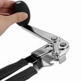 thumbnail image 5 of Can Opener Manual,Can Openers Hand Held with Comfort Anti-Slip Handles, Easy Turn Can Openers for Kitchen, Black, 5 of 5