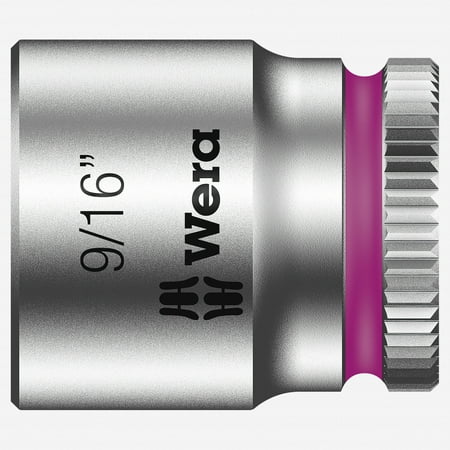 

Wera 003523 9/16 x 1/4 Zyklop Socket
