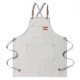 thumbnail image 1 of Yuarrent Delantal de lona, ​​delantales de trabajo gruesos, fundas de delantales, ropa de trabajo cómoda, accesorio de cubierta, vestido para el Utensilios de cocina Beige Yuarrent HA011664-04, 1 of 6