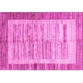 thumbnail image 1 of Ahgly Company Indoor Rectangle Abstract Pink Contemporary Area Rugs, 7' x 9', 1 of 4