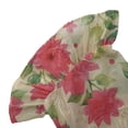 thumbnail image 4 of Vestido de Manga Estampada Casual de Manga Corta de Cuello Redondo para el Uso Diario de Primavera Verano de las Mujeres, 4 of 6