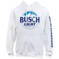 thumbnail image 1 of Busch Chandail à Capuchon Coloris Blanc avec Logo de Bière Légère - Grand, 1 of 1