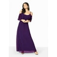 thumbnail image 5 of Girls On Film Womens Motion Cold Shoulder Maxi Dress, 5 of 5