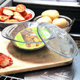 thumbnail image 3 of Kitchen Classic 2 Quart Casserole Dish: Comfortable Easy Grip Handles, Durable Premium Glass, Clear Glass., 3 of 8