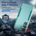 thumbnail image 6 of REQO for Galaxy S24 Plus Case,Samsung Galaxy S24 Plus Case,with Screen Protector, Heavy-Duty Tough Rugged Shockproof Protective Case for Samsung S24 Plus 6.7 inch, Green, 6 of 6