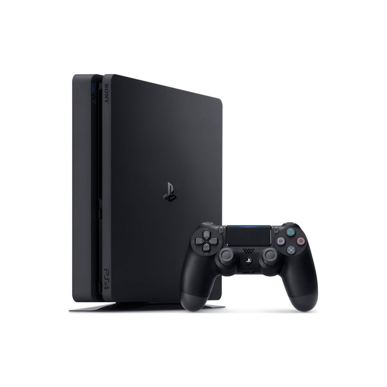 Restored Sony, PlayStation 4 Slim 500GB PS4 Console, Black, 1