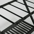 thumbnail image 7 of M&T Displays Beech Wood Folding Luggage Rack with Woolen Strips and Shelf for hotel, gym, spa, 200 lbs Carriage Capacity (Black, 18x30), 7 of 7