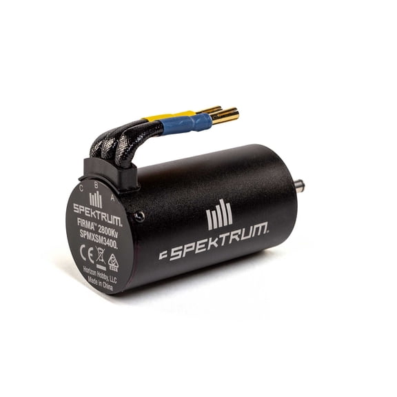 Spektrum Accessories Firma 3668 2800Kv 4-Pole Brushless Motor 5mm SPMXSM3400 Electric Motors & Accessories