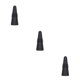 thumbnail image 2 of Bearachild Botellas de vino Tapones de silicona Tapa Bebida Bebida Anti-fugas Tapón de acero inoxidable Ergonómico Forma de cono Beber Negro Type1 NO1, 2 of 6