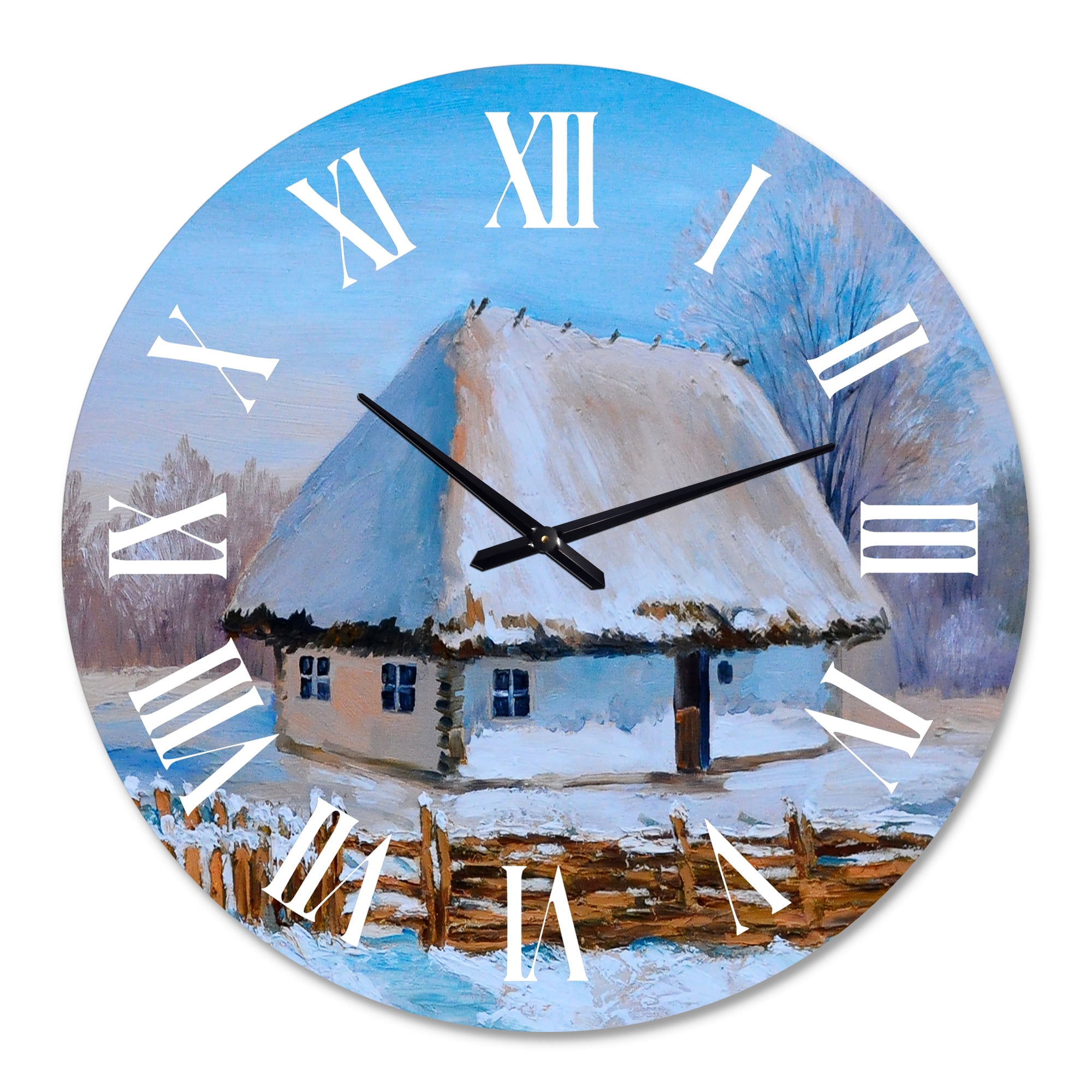 Designart 1 in Traditional Wall Clock