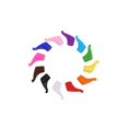 thumbnail image 1 of BRILLAR Correas y ganchos de silicona antideslizantes para gafas, paquete de 12, para niños y adultos, cómodos soportes para gafas, 1 of 5