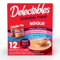 thumbnail image 1 of Delectables™ Friandises à lécher pour chats âgés, assortiment de 12 biscuits (friandises humides pour chats), 1 of 8