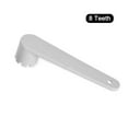 thumbnail image 4 of Barcos de llave de llave 8 válvula inflable de ranura para kayak (8 dientes) blanco gris, 4 of 6