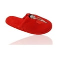 thumbnail image 2 of Betty Boop Ultra-Soft Adult Women Plush Pinup Scuffs Cozy Non-Skid Slippers (Size MEDIUM Belle Red), 2 of 4