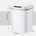 thumbnail image 3 of Caja de almacenamiento de basura de interior intnte para sa de estar, 15l Sunnimix Bote de basura sensor inteligente, 3 of 7