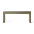 thumbnail image 4 of GZXS 48-Inch Acacia Wood Bench for Dining Room, Kitchen or Entrance, Farmhouse Entryway Seat, Easy Assembly, Gray Taupe, 4 of 10