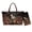 Roses Skull Bat, variant on ZUXONGSYRoses Skull Bat Print Top Handle Bag and Wristlet Wallet Set for Women Large Capacity Top Handle Satchel Pu Leather Purse Set for Excursions Business