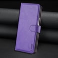thumbnail image 5 of For Samsung Galaxy Z Fold 7 Phone Case Wallet,[RFID-Blocking] [Card Holder/Cash Slots] [Kickstand] Magnetic Clasp Leather Protective Flip Cover Men Women for Samsung Galaxy Z Fold 7,Purple, 5 of 9