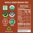 thumbnail image 4 of Reganic Organic Whole Grain Brown Rice Microwaveable Heat & Eat Rice, 8.8 Ounce (Pack of 6) | USDA Certified Organic, GMO-Free | Fresh Ingredients | Flavored Side Dish, 4 of 7