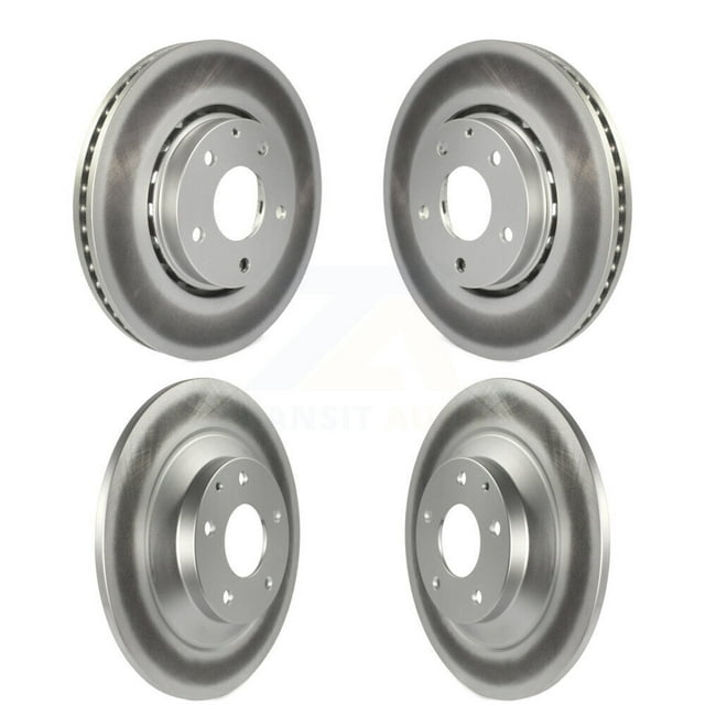 Genius Ensemble de Disques de Frein avant Arrière Revêtus pour Voiture Mazda CX-5 KG-101204