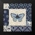 thumbnail image 2 of Brissonnet, Daphne 20x20 Black Modern Framed Museum Art Print Titled - Indigo Nature II, 2 of 5