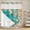 Blue, variant on Ocean Red Octopus No Hook Shower Curtain with Snap in Liner, Waterproof Fabric Shower Curtains, Coastal Anchor Sea Boat Retro World Map Shower Curtain Set Top See Through for Bathroom 36"x78"