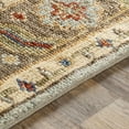 thumbnail image 6 of Hauteloom Temvik Wool Living Room, Bedroom Area Rug - Bohemian/Global - Aqua, Blue, Brick Red - 2' x 3', 6 of 8