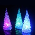 thumbnail image 4 of BELUPAI Colorful Luminous Acrylic Christmas Tree Led Lights Christmas Creative Gift Desktop Decoration Night Light, 4 of 14