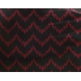 thumbnail image 4 of oneOone Georgette Viscose Fabric Chevron Ikat Printed Fabric 1 Yard 42 Inch Wide, 4 of 4