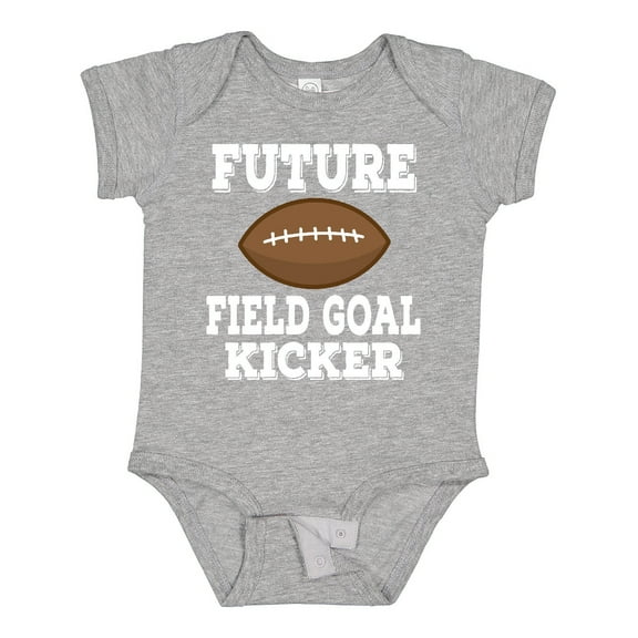 Inktastic Football Future Field Goal Kicker Boys Baby Bodysuit