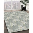 thumbnail image 3 of Ahgly Company Machine Washable Indoor Square Transitional Sage Green Area Rugs, 8' Square, 3 of 7